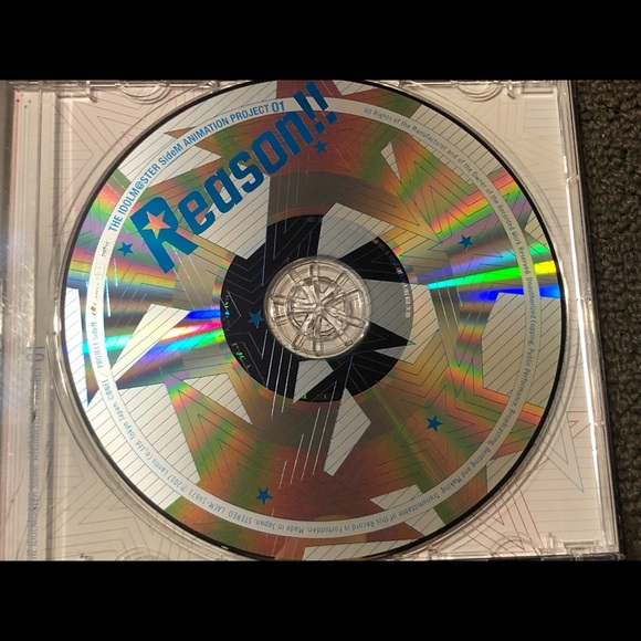 The Idolm@ster / Idolmaster SideM Animation Project 01 "Reason!!" CD Japanese - Picture 5 of 11